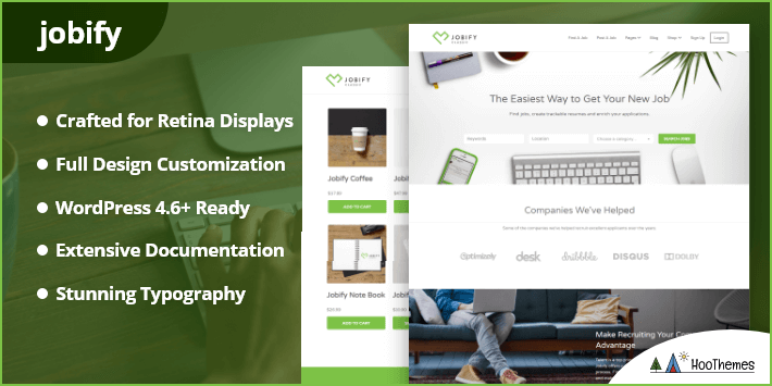 Jobify job board wordpress theme