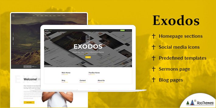 Exodos - Church WordPress Theme