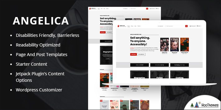 Angelica Accessible WordPress Theme