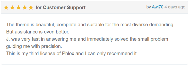 Testimonial