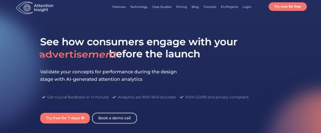 CRO tools Attention Insights