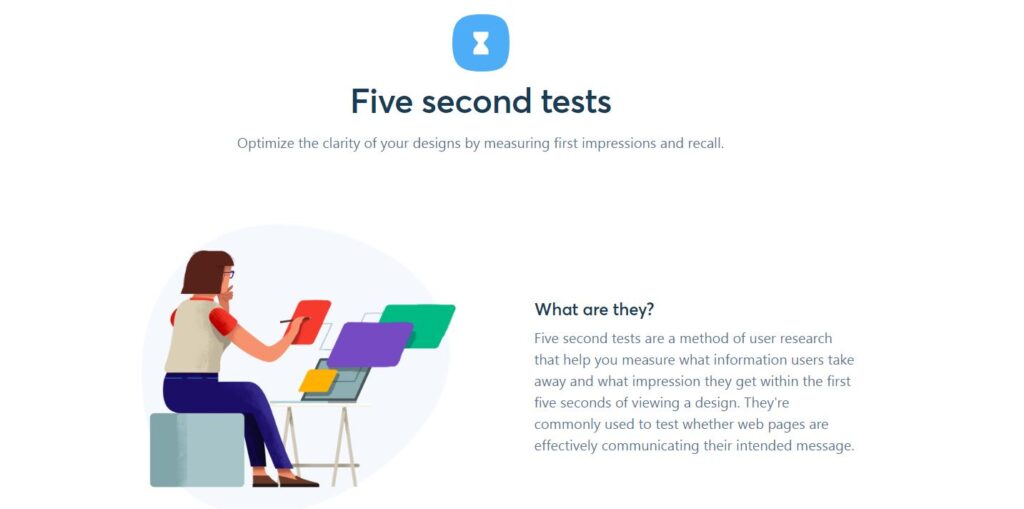 CRO tools Five second tests