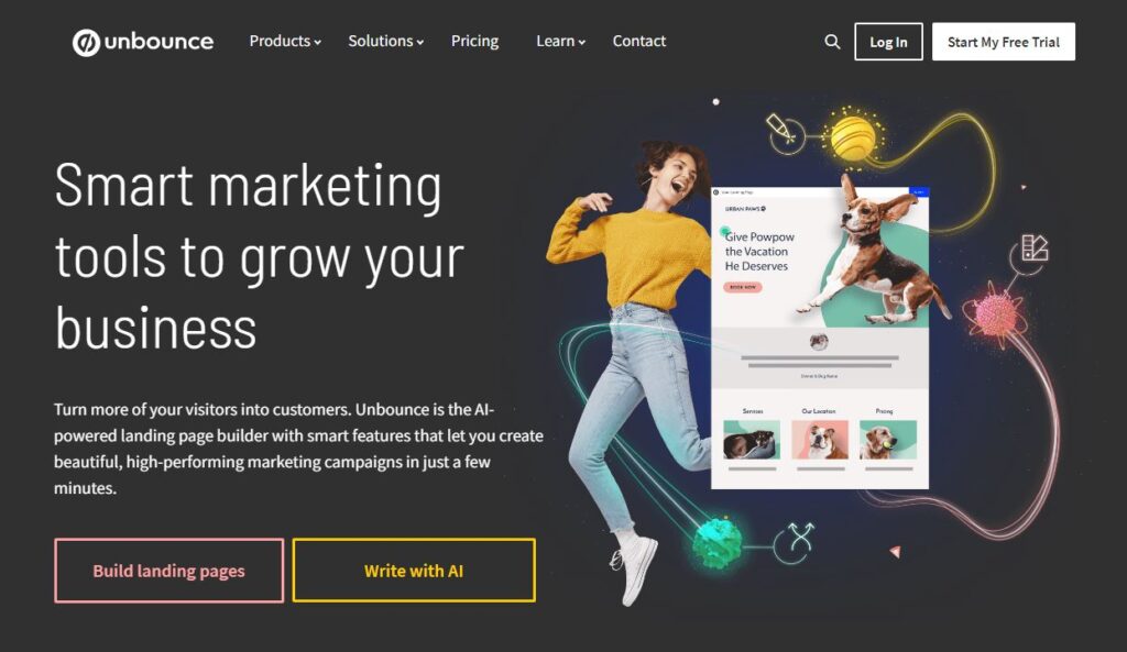 CRO tools Unbounce