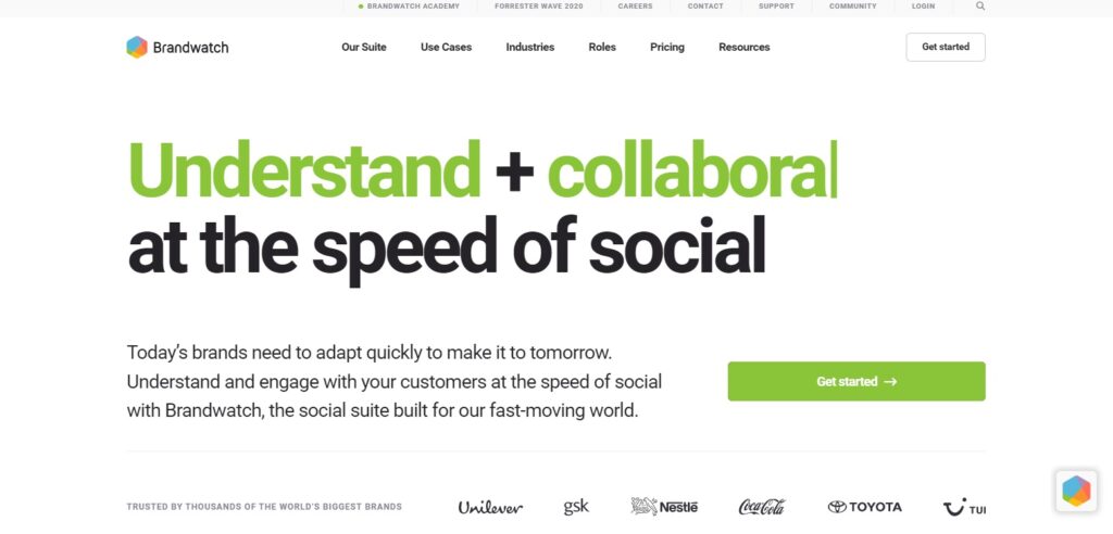Brandwatch; the Best Social Media Management eCommerce Software