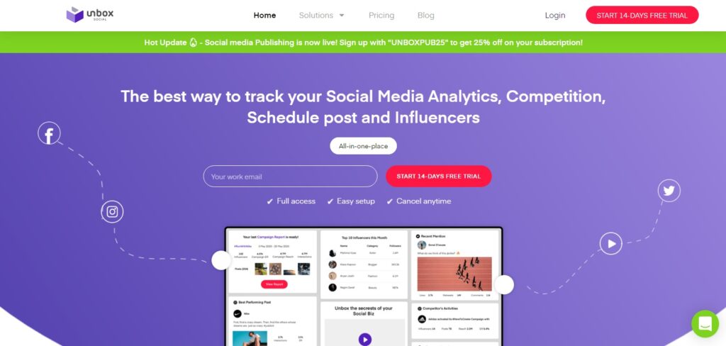 Unbox Social; a Complete eCommerce Tool for Social Management