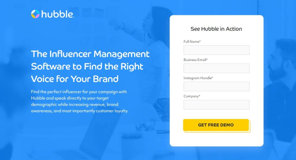 Free Influencer Marketing Platforms hubble