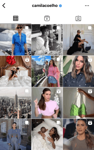 Camila: Lifestyle Influencer on Instagram
