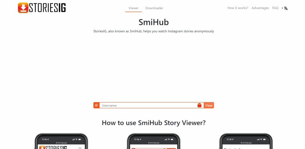 SmiHub: An Alternative for Picuki