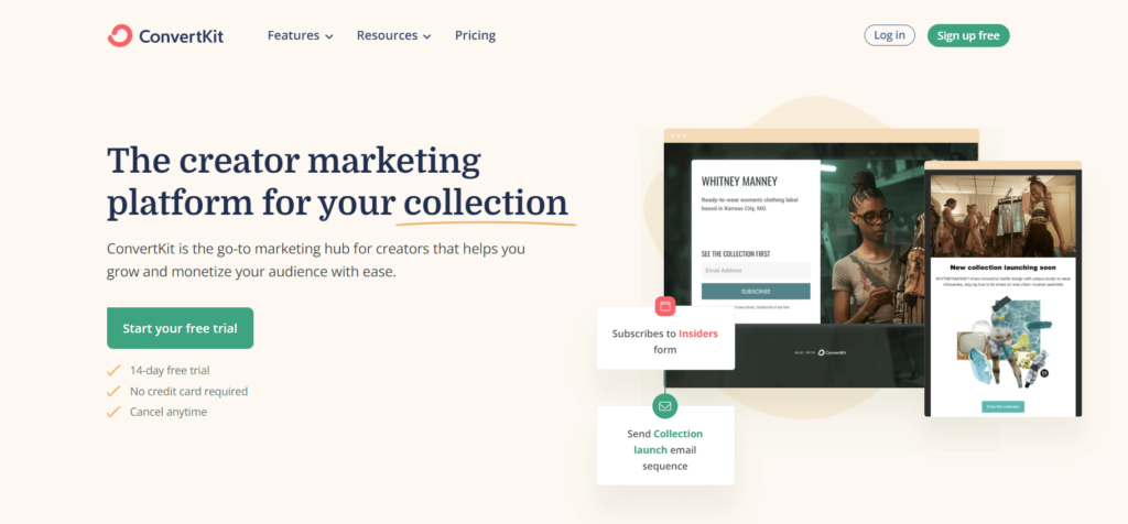 ConvertKit: Bulk Email Marketing Software