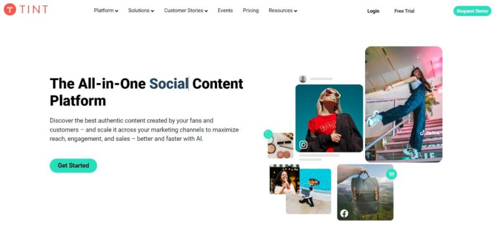 TINT user generated content platform