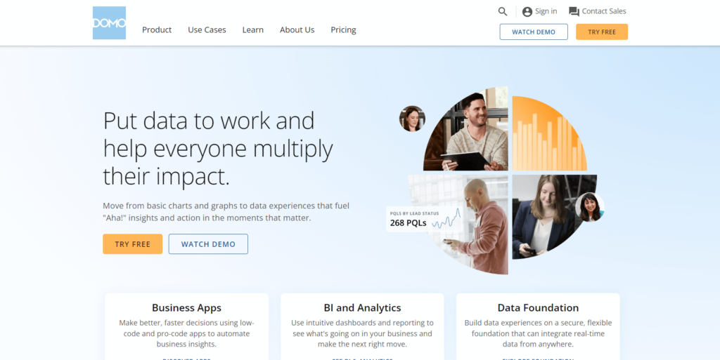 Domo: Cloud-Base Analytics Software