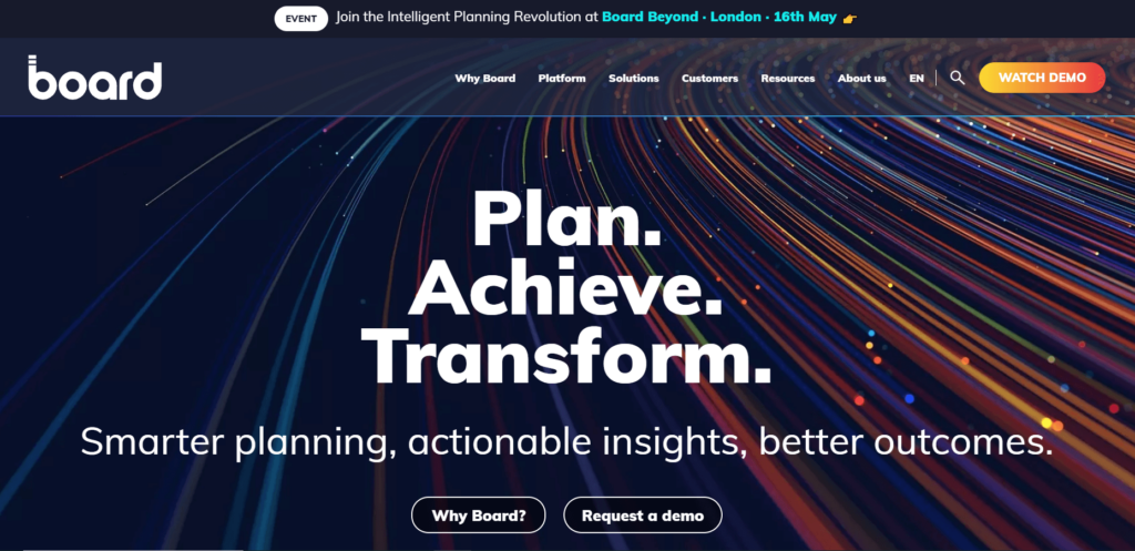 Board: Business Analytics Tool