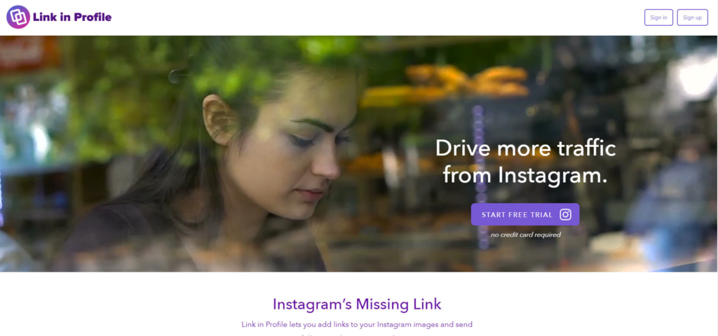 Link in Profile: Instagram Link-in-Bio Tool Link in Profile: Instagram Link-in-Bio Tool