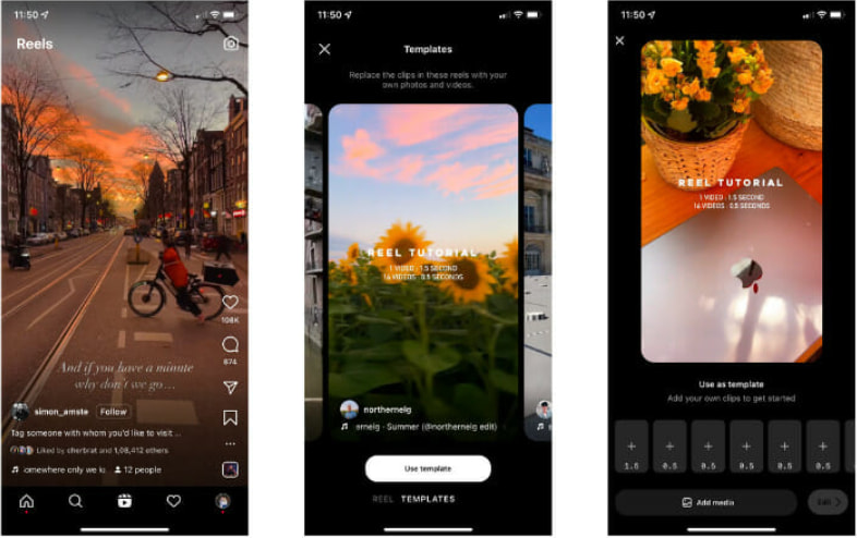 Instagram Templates Library