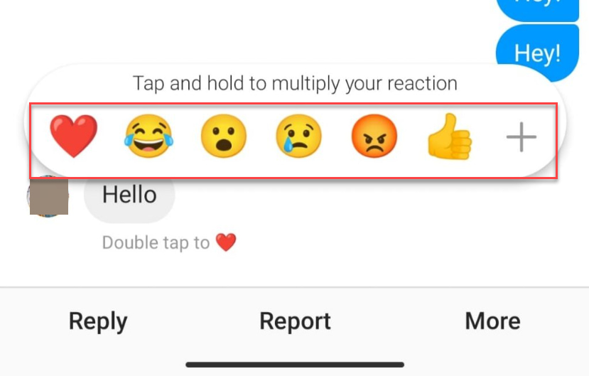 React To Messages On Instagram