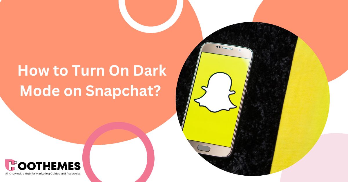 how to turn on dark mode on Snapchat