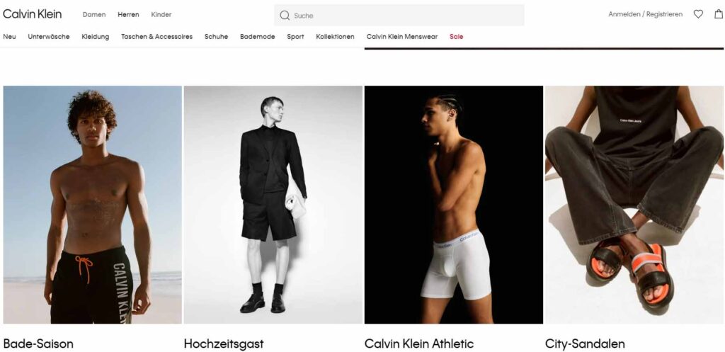 Calvin Klein Menswear