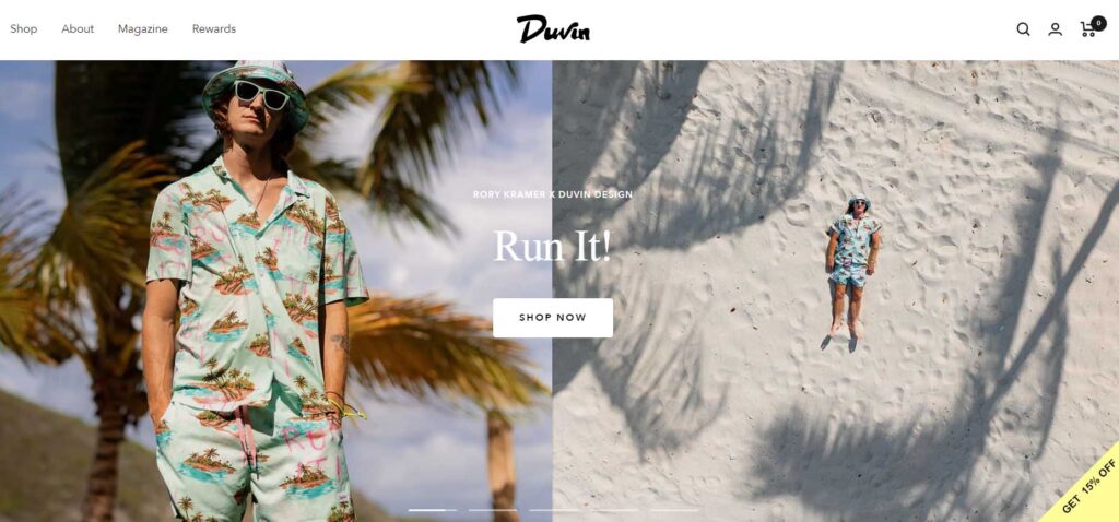 Duvin Design Brand For Men's Clohting