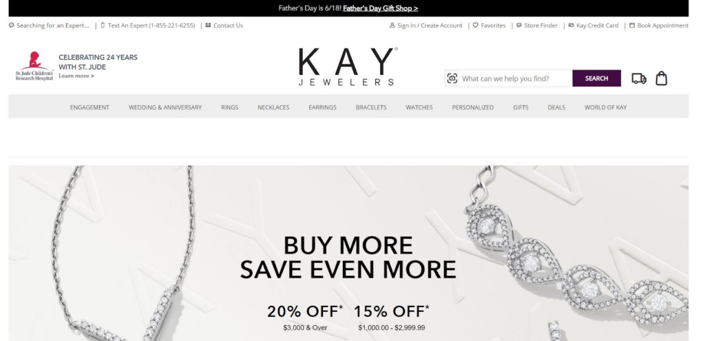 Kay Jewelers: White Gold Jewelry Brand