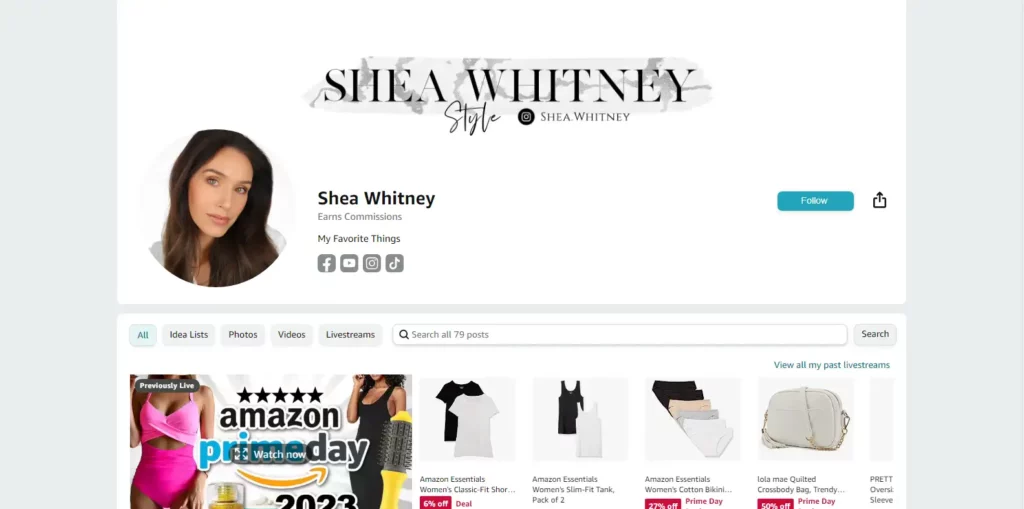 Shea Whitney: An Amazon Fashion Influencer