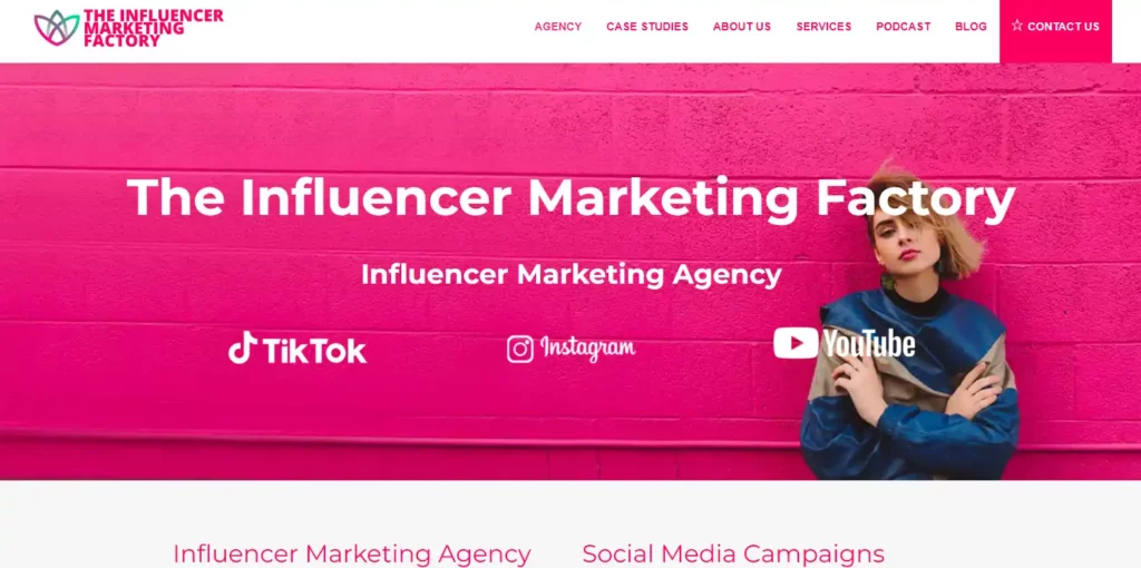 The Influencer Marketing Factory Agency