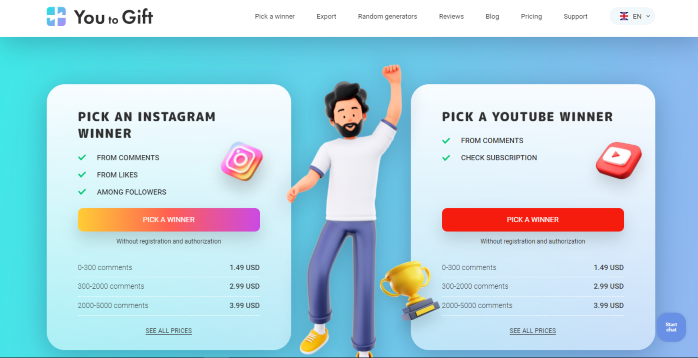 Rafflys by AppSorteos – Free Instagram Comment Picker and Giveaways