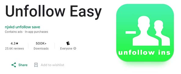 unfollow easy an android app to remove followings in bulk