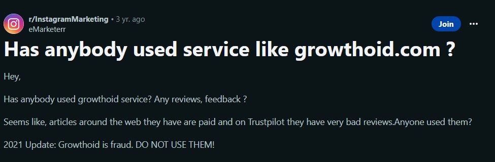 remover ghost followers Growthoid review on reddit