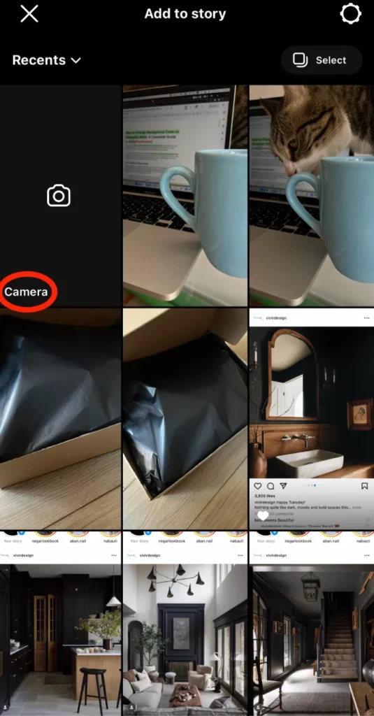 How to Change Background Color on Instagram Story2
