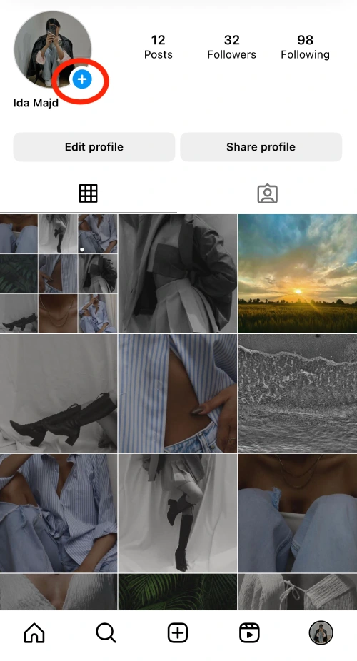 How to Change Background Color on Instagram Story1
