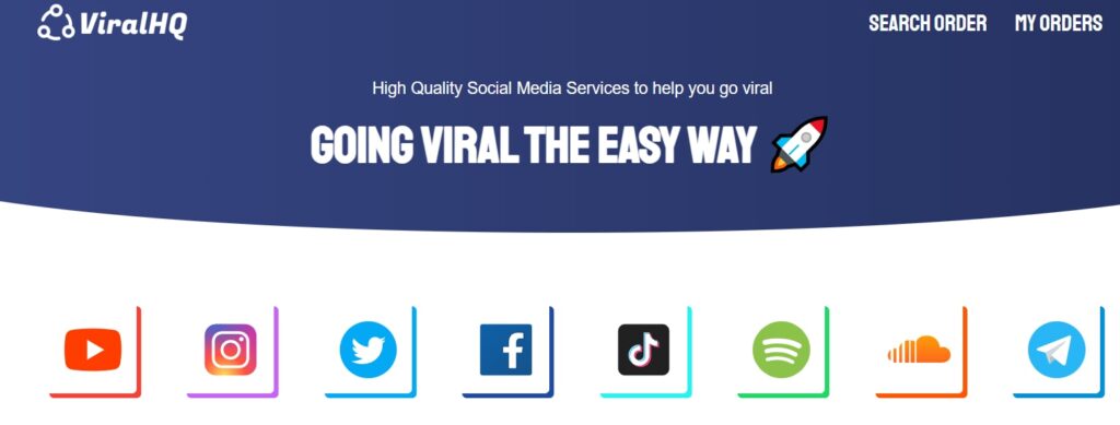 ViralHQ Homepage