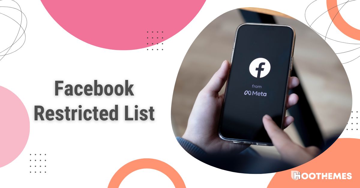 Facebook restricted list